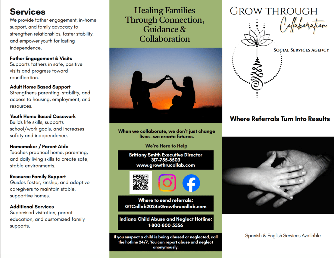 Grow Thru Collab brochure preview